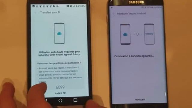 Tutoriel Smart Switch pour appareil Samsung смотреть онлайн