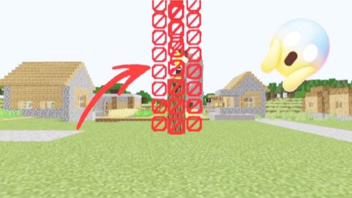 Я выжил на одном блоке который закрыт барьерами в minecraft | ДимА4 minecraft!