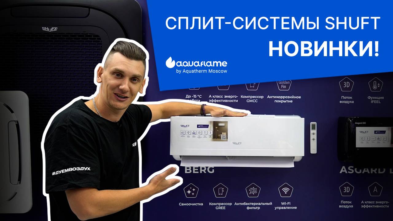 Сплит-системы Shuft - Aquatherm 2025