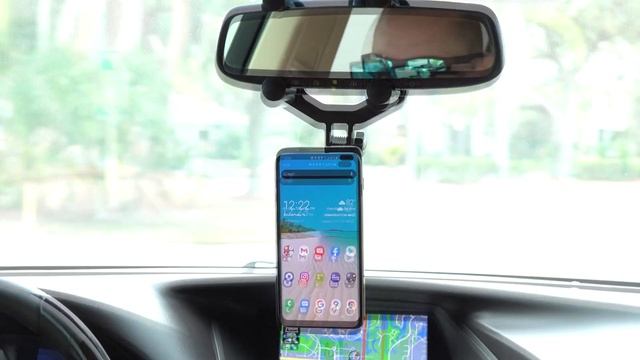 Vicseed Rearview Mirror Phone Mount | Magnetic Phone Mount Review & Road Test! смотреть онлайн
