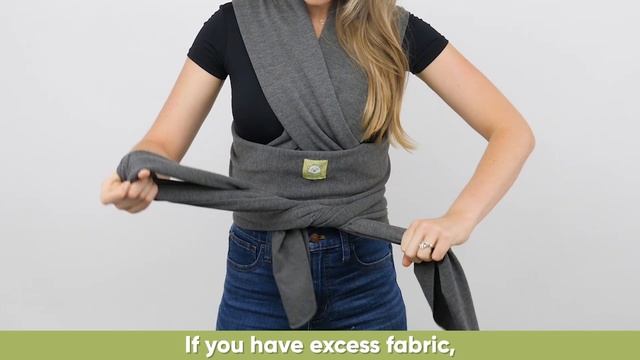 Tutorial: Baby Wrap Carrier Regular Hold By KeaBabies | Basic Tie | Babywearing For Newborn Onwards смотреть онлайн