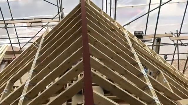 Bungalow Hip to gable loft conversion Warton Woodworks смотреть онлайн