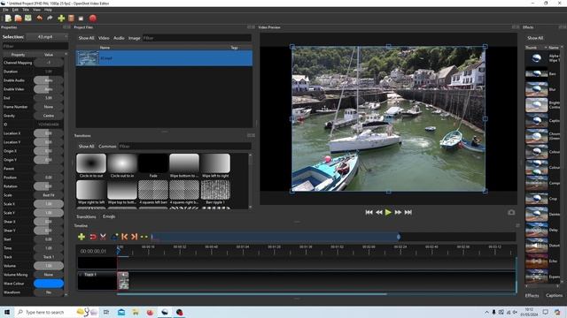 Openshot Tutorial: How To Stretch 4:3 Videos To 16:9. смотреть онлайн