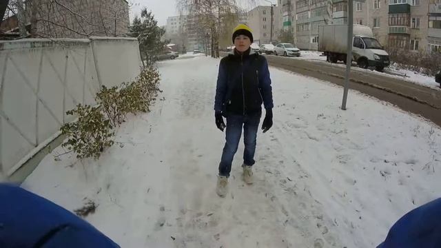 Снежком в лицо... смотреть онлайн