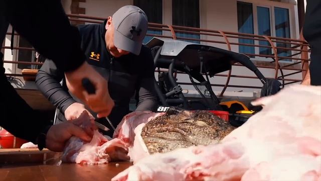 GOOSE MEAT In A TANDOOR.