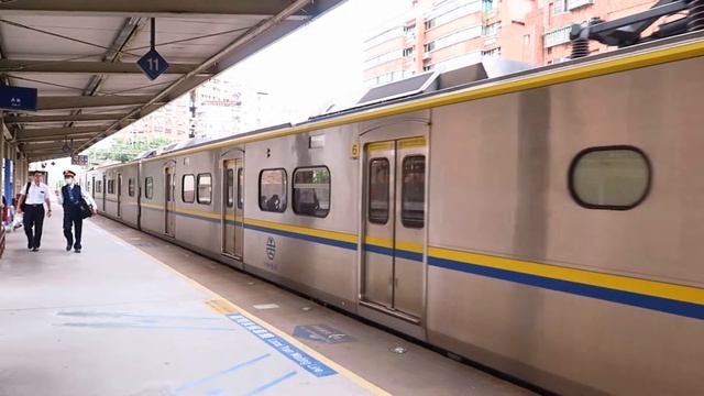 [HD] The Taiwan TRA up local train no. 2164 EMU 800 (ED816 - ED815) at the Shulin смотреть онлайн