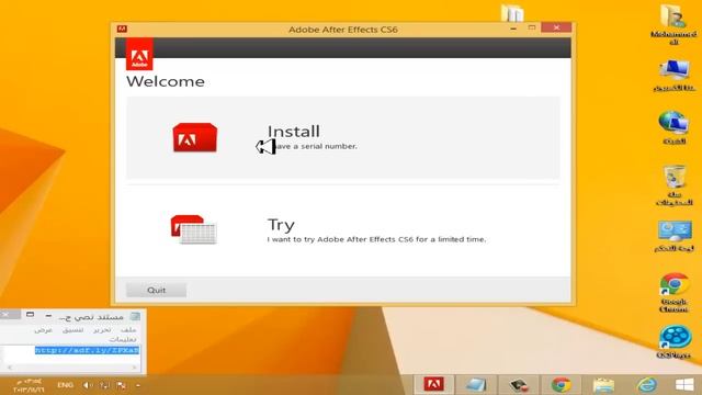 تحميل وتسطيب برنامج افتر افكت cs6 مع التفعيل| الحلقة 165 смотреть онлайн