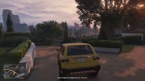Grand Theft Auto V    учимся на джойстике пс4 играть