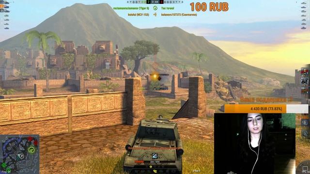 WOT BLITZ - ЖАРКИЙ НОЧНОЙ СТРИМ :3 смотреть онлайн