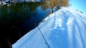 Ловля щуки в марте на спиннинг.