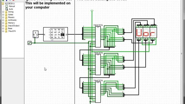 SCCSE 2011 - Scrolling LED Display (LogiSim Demo) смотреть онлайн