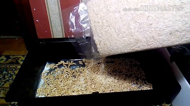 Уборка клетке хомяка