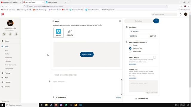 How to edit movie reactions and Upload to Patreon and Vimeo and YouTube properly смотреть онлайн