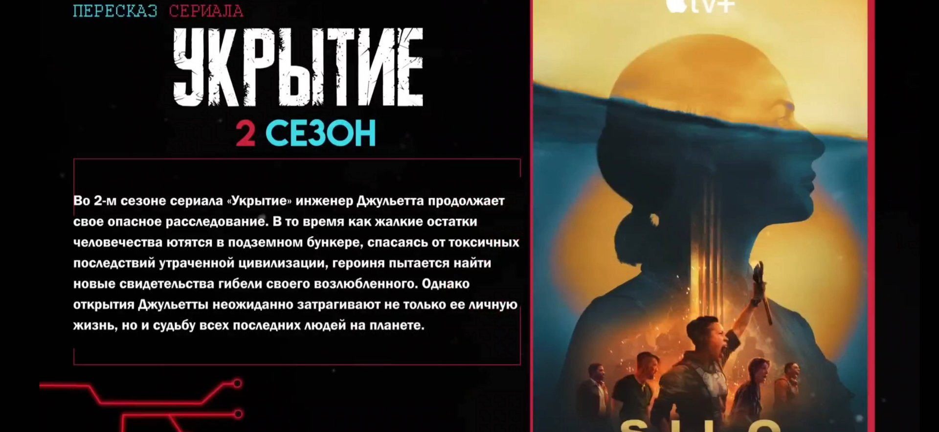 Укрытие 2 сезон . Краткий пересказ .