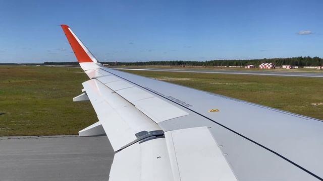 Тихий взлет нового А320neo Аэрофлота смотреть онлайн