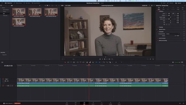 EDIT FASTER in Davinci Resolve 17 with PROXIES | Proxy Workflow Tutorial смотреть онлайн