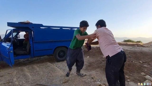 Conflict: The Children Trap The Monster In The Mountains