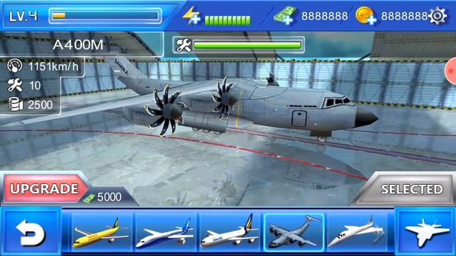 Plane Simulator 3D - Unlock All Planes And Jets - Upgrade Max Level смотреть онлайн