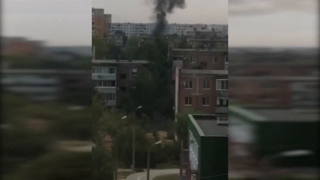 Утро пятницы в Волжском началось с пожара смотреть онлайн