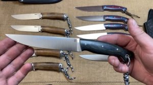 Обзор ножей по наличию !!! Цельнометаллические ножи!!!
