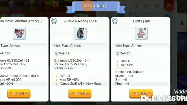 Loli Ruri Cards Effect Ragnarok Mobile Eternal love Sea Server смотреть онлайн