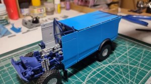 Сборка моделей ZVEZDA Автомобиль KAMAZ-43509 «KAMAZ-мастер» Часть 2