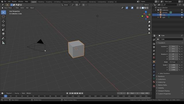 Introduction to basic UI of Blender смотреть онлайн