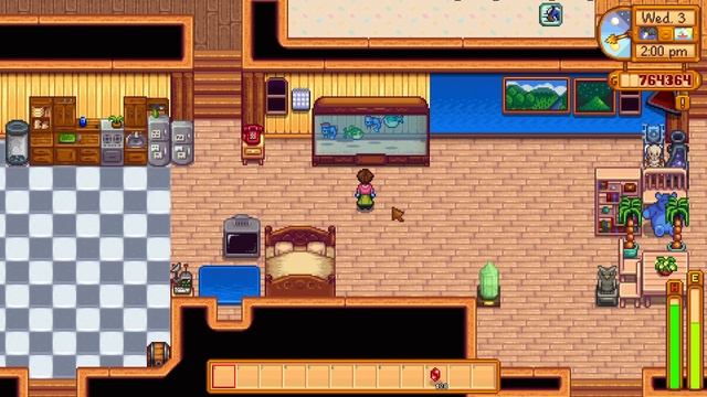 Can you put Legendary Fish in a Fish Tank for Decoration ? - Stardew Valley смотреть онлайн