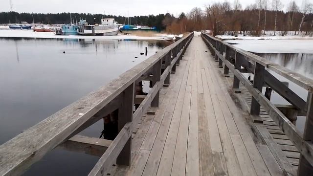 Пешеходный разводной 