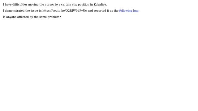 Ubuntu: Moving Cursor Position in Kdenlive? смотреть онлайн