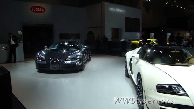 Bugatti Veyron 16.4 Grand Sport Vitesse 'Meo Constantini' +2 Vitesse - Dubai Motor Show 2013 смотреть онлайн
