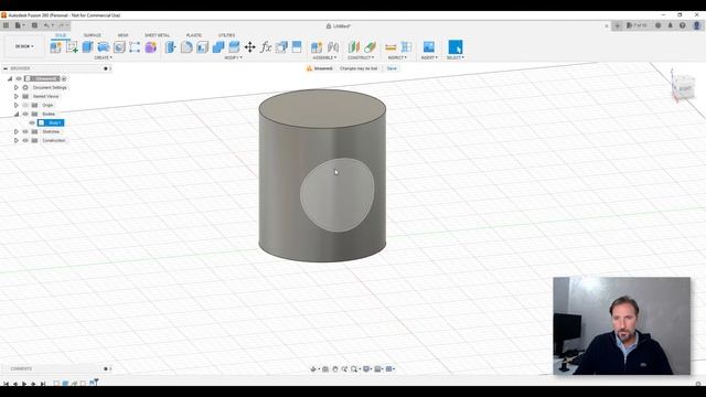 Funzioni split body e split face in Fusion 360 смотреть онлайн