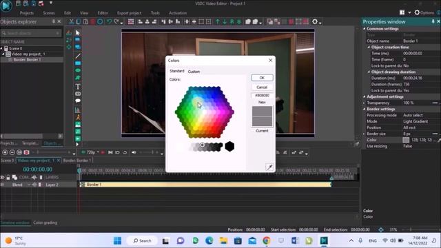 How To Add Borders Around The Videos In VSDC Free Video Editor | Add frame arround Video | VSDC | смотреть онлайн