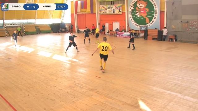 Браво - Ирбис. 6 тур ОЛФЛ РБ в классе "А" (35+) сезон 2017/2018 смотреть онлайн