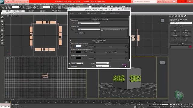 How to make animation box gif logo whiteout background 3d max tutorial смотреть онлайн