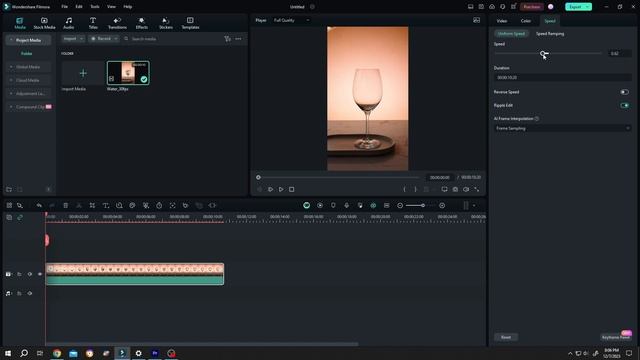 Smooth Slow Motion (New Feature) | Filmora 13 Tutorial