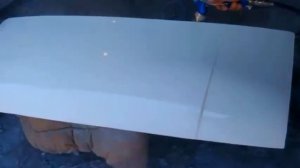 Покраска капота ГАЗель (акрил+ксераликом с лаком)