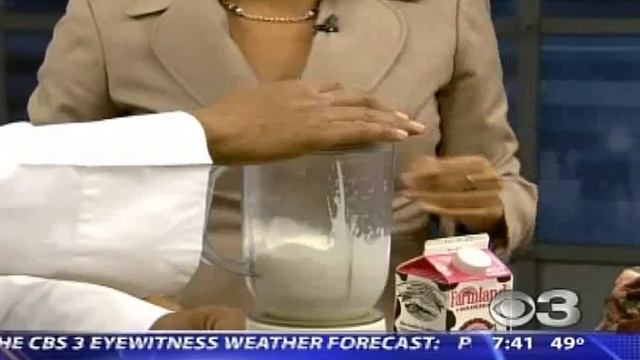 Chef David Simms Of Eatible Delights Makes An Appearance On CBS 3 TV With Anne-Marie Green