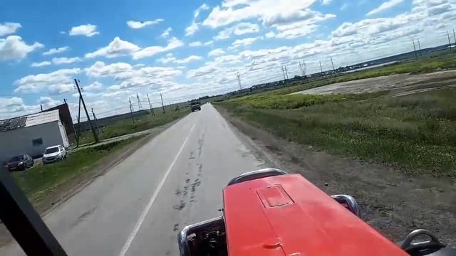 Покатал ПИОНЕРЧИКА, в гости на предприятие Заречный, пос Кочневское. смотреть онлайн