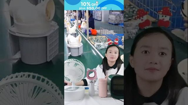 Live Broadcast of Smart Fan Products from Nuo Brand Factory смотреть онлайн