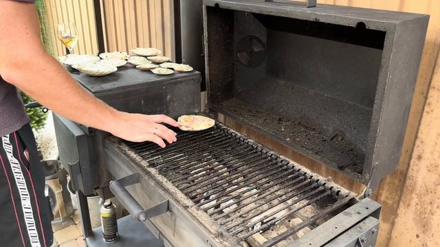 Морские гребешки для запекания на гриле смотреть онлайн