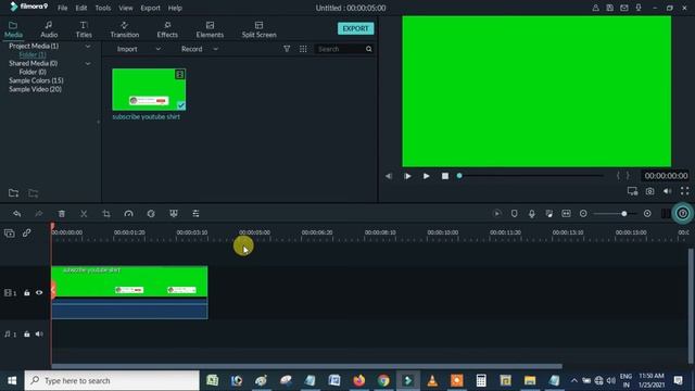 Filmora Me Green Screen Kaise Hataye | How To Remove Green Screen In Filmora