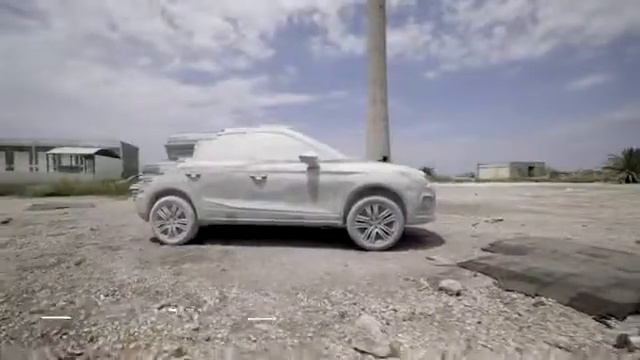 15,000 kg of cement to turn the Arona into a sculpture смотреть онлайн