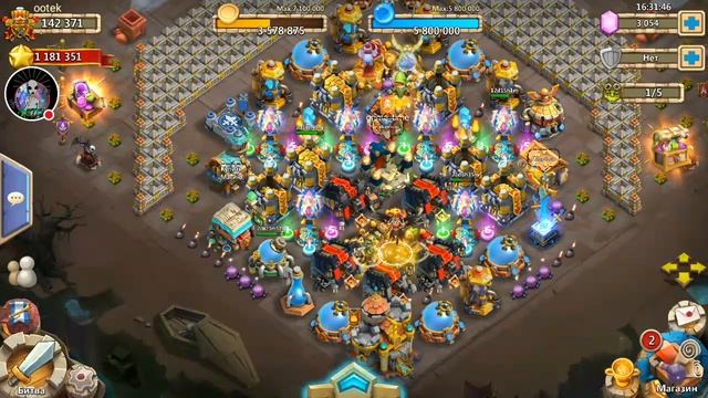 Стрим игры "Битва Замков". Прокачка укротителя с 0 + одержимый смотреть онлайн