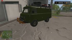 обзор мода буханка уаз-3741 для FS-17
