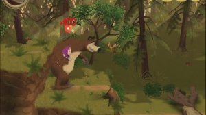 Маша и Медведь. Игра по мультику Маша и Медведь.