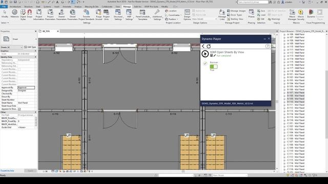 Dynamo Scripts - Open sheets by view or element смотреть онлайн