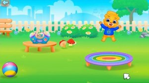 Lucas and Friends Game, Lucas plays Enjoying in The Garden, Kids Games.