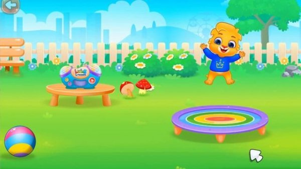 Lucas and Friends Game, Lucas plays Enjoying in The Garden, Kids Games.