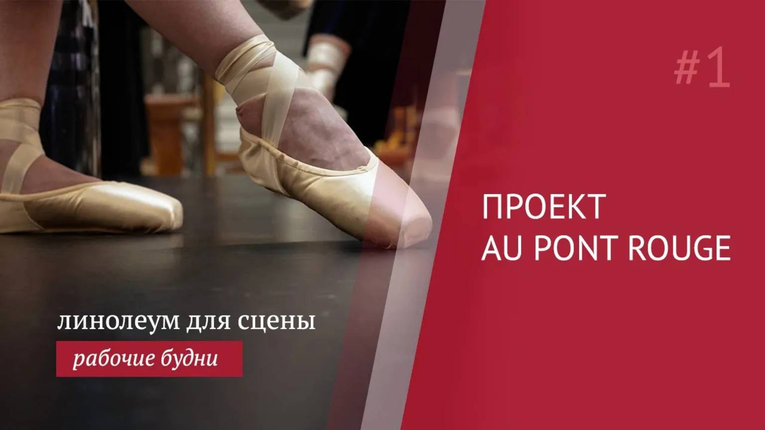 Проект «Гельстер»: сценический линолеум Grabo Salon в универмаге Au Pont Rouge